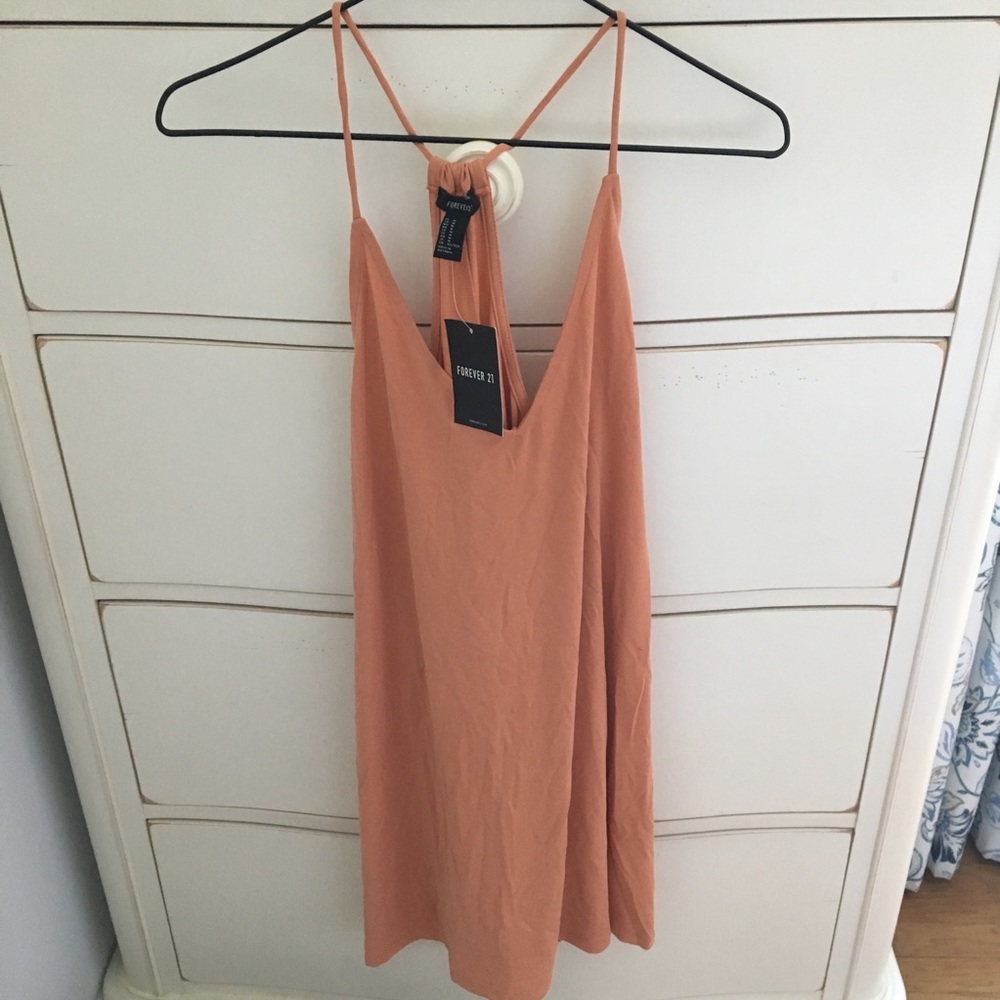 New Forever 21 Orange Summer Dress
